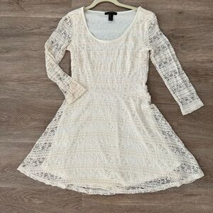 Forever 21 Lace Skater Dresss